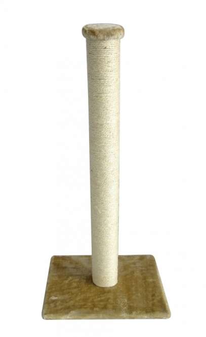 EBI Kratzstamm High-Post beige 90cm schlank Sisal