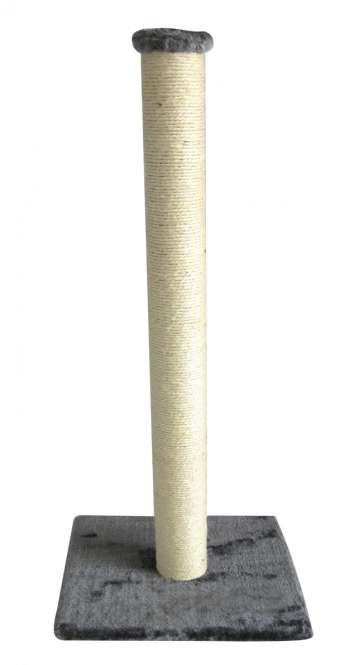 EBI Kratzstamm High-Post grau 90cm schlank Sisal