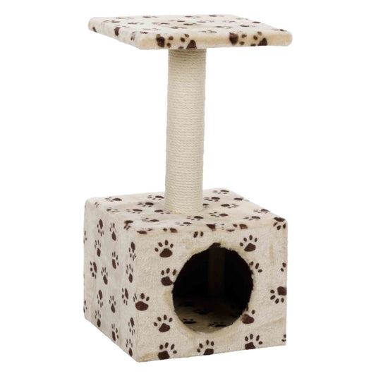 Trixie Junior Kratzbaum Zamora beige Pfoten Kätzchen Sisal 61cm