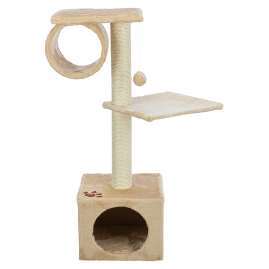 Trixie Kratzbaum San Fernando beige Sisal Fleece-Höhle Spielzeug